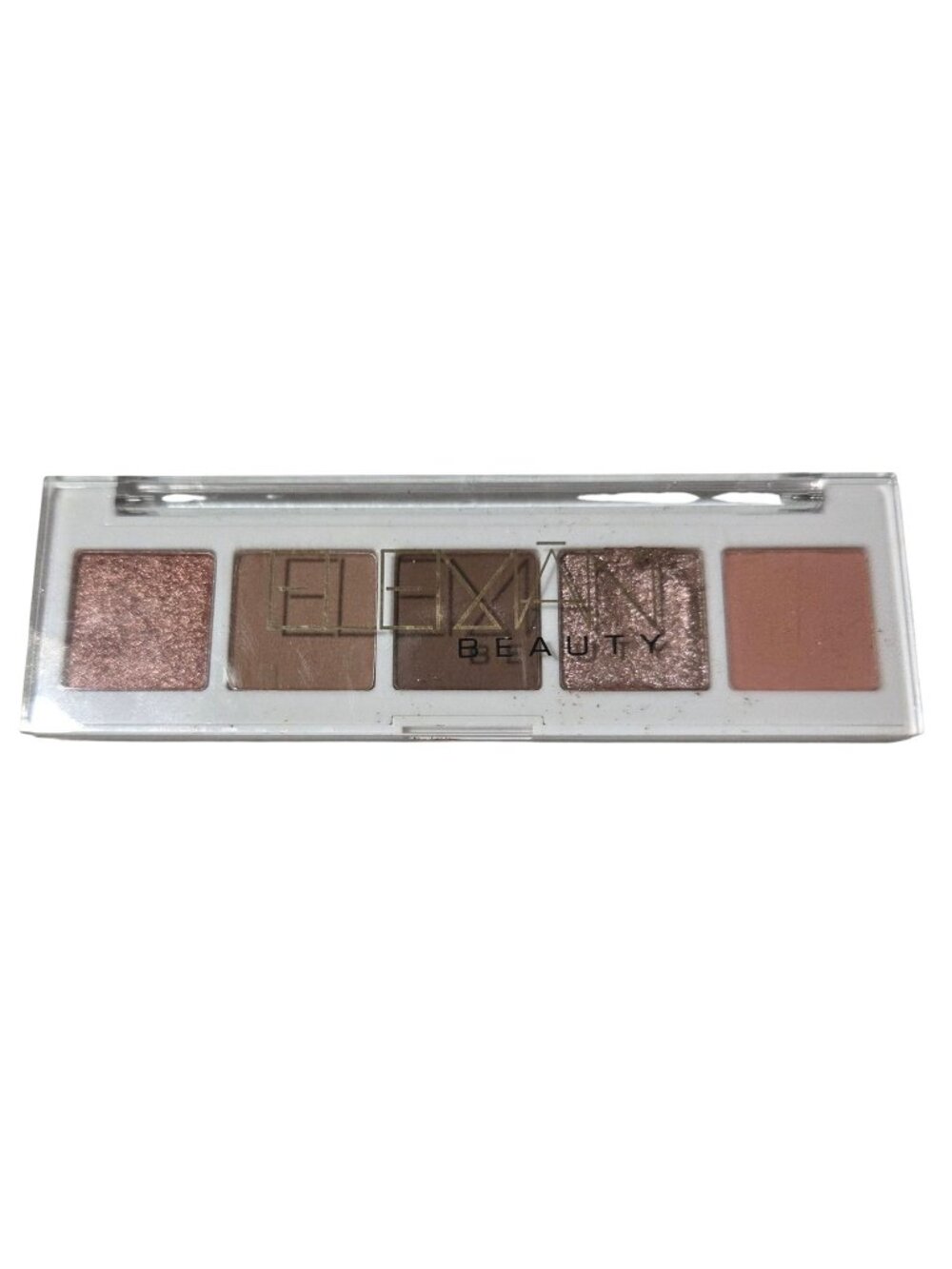 Elman Beauty Ballerine Eyeshadow Palette 5 Shades Neutral Glitter Compact